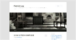 Desktop Screenshot of fabrick-log.com